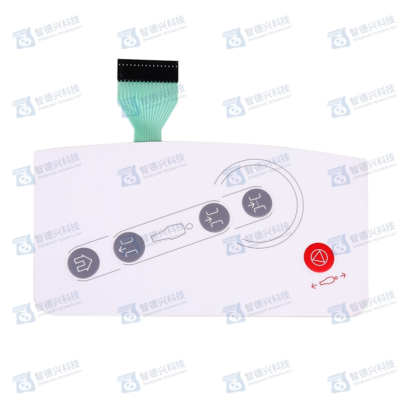 Medical device type membrane switch