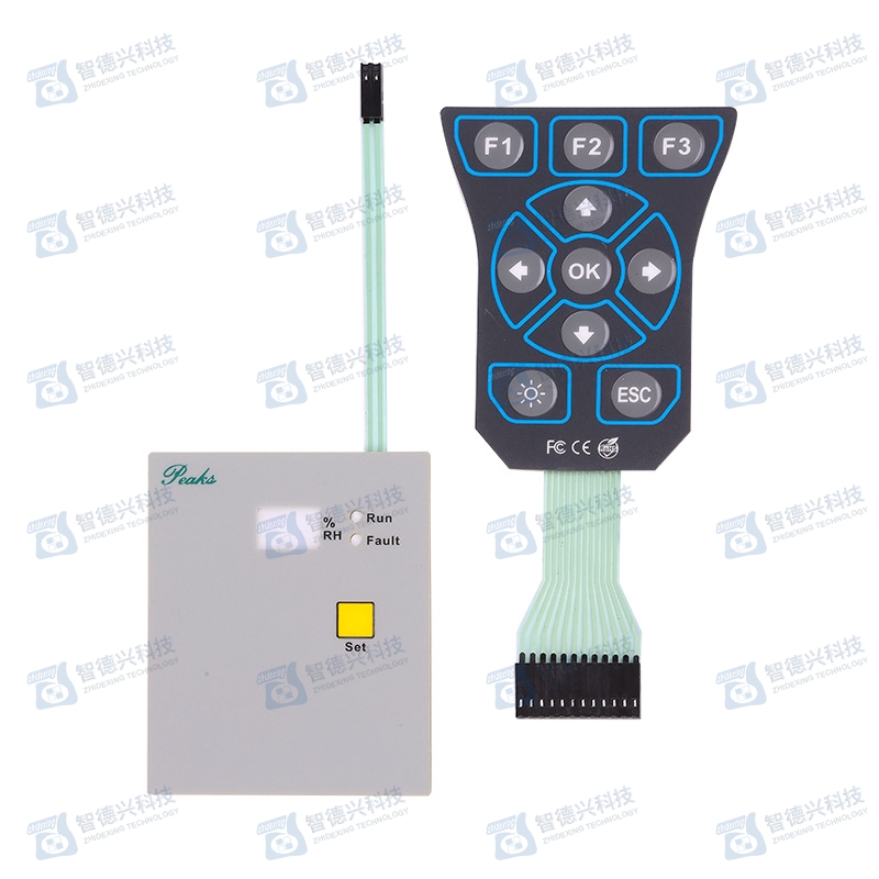 Medical device type membrane switch